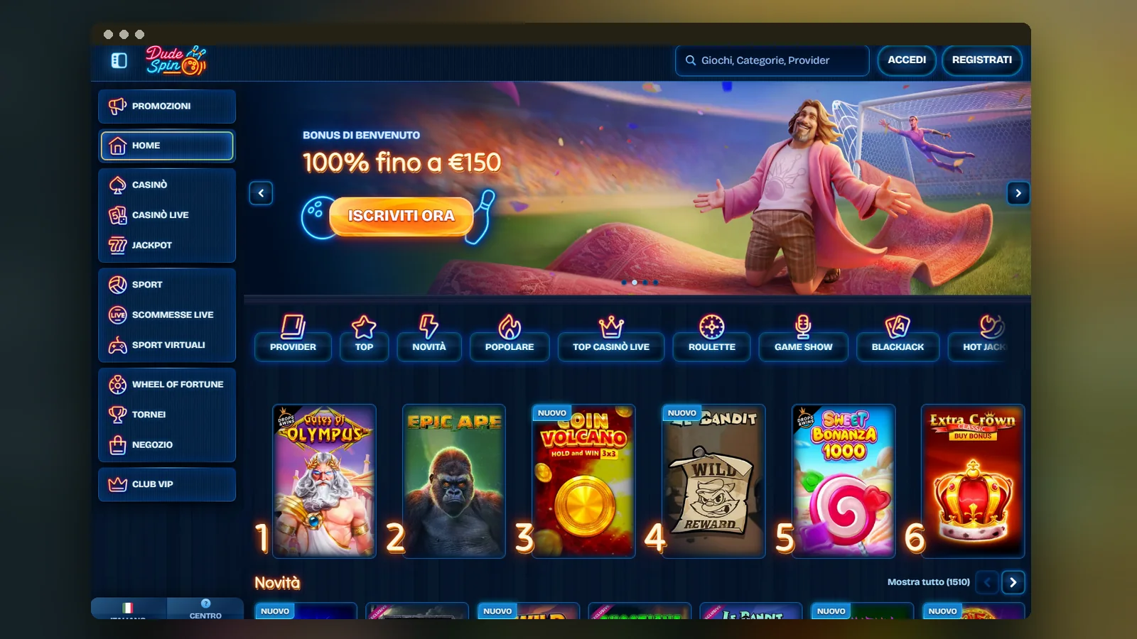 Dudespin login