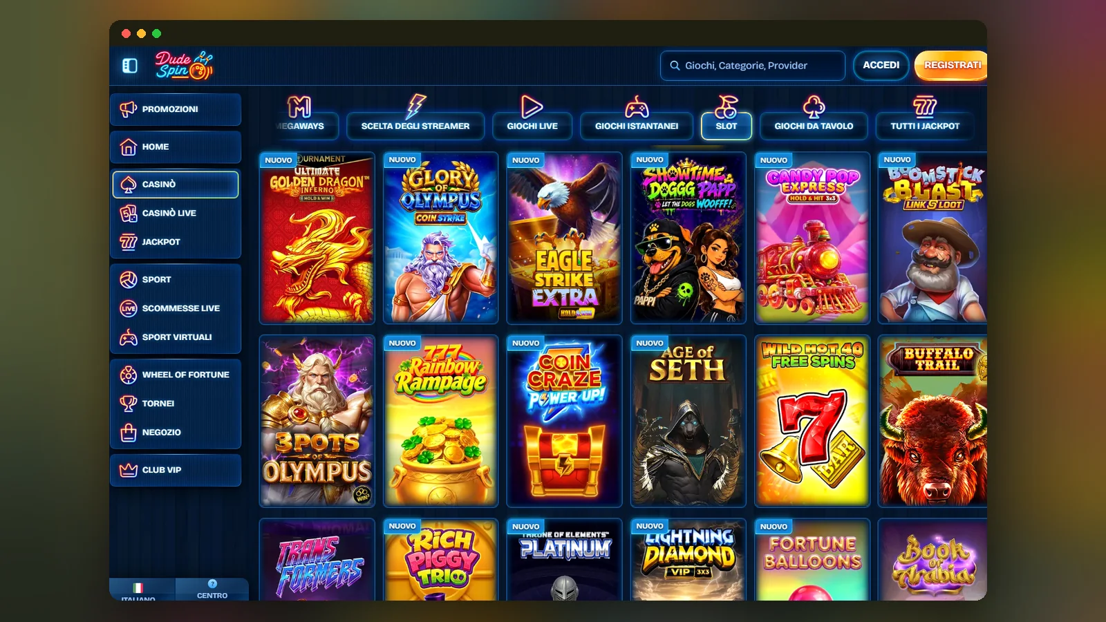 Dudespin slot